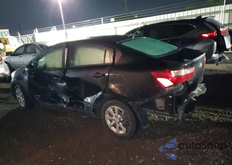 2016 Kia Rio Lx из США, поврежденный, VIN 561118